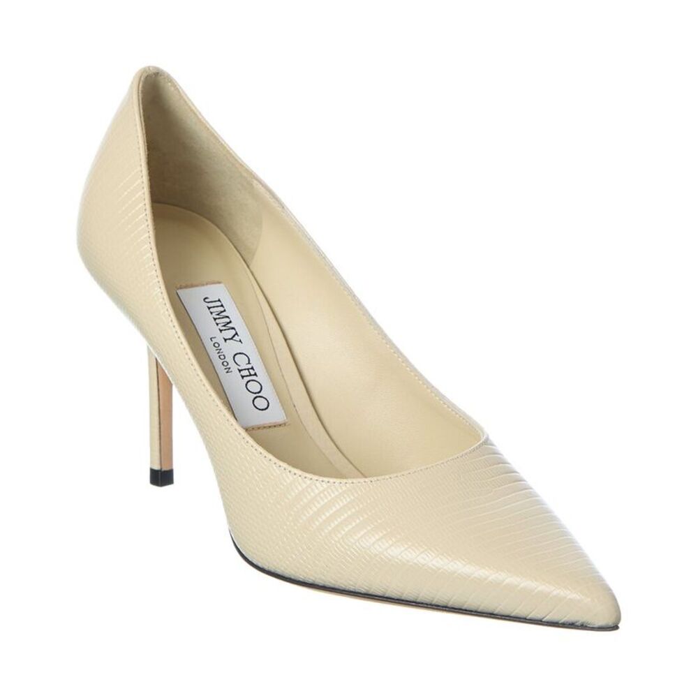 Jimmy Choo Love 85 Lizard-Embossed Leather Pump